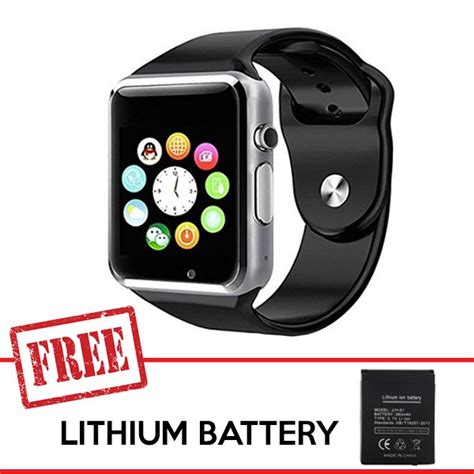 Jual Cognos Smart Watch A1 FREE BATTERY SmartWatch Jam Tangan TERMASUK