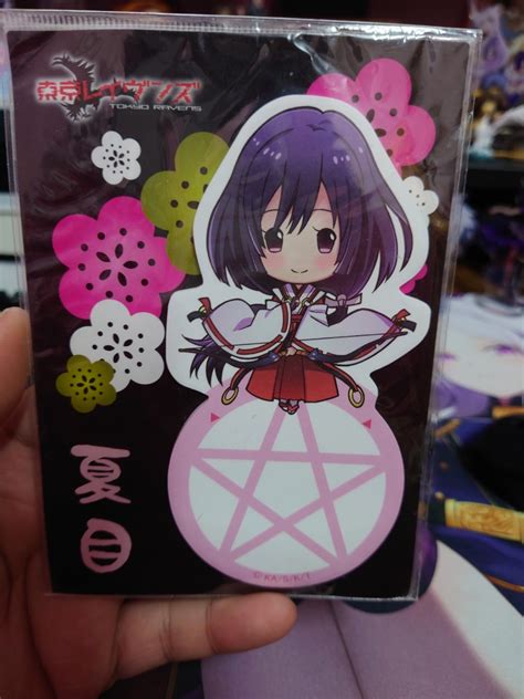 Tokyo Ravens Big Character Sticky Notes Tsuchimikado Natsume Hobbies