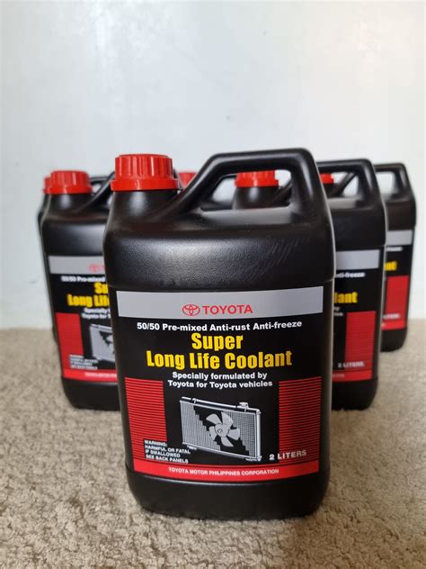 Toyota Super Long Life Coolant Liters Pink Lazada Ph