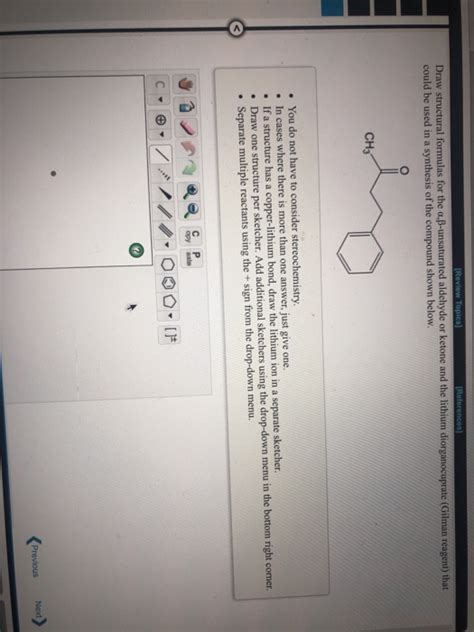 Solved Review Topics References Draw A Structural Formula Chegg