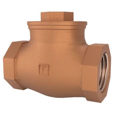 F G S Bronze Swing Check Valve Fivalco Leading Valves Manufacturer