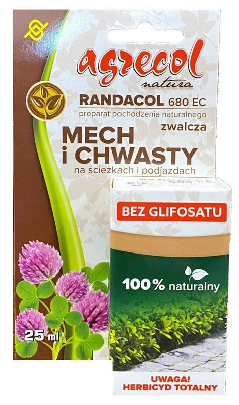 Środek na chwasty i mech Agrecol Randacol 680 EC porównaj ceny