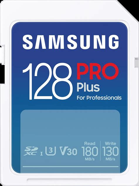 Samsung PRO Plus SDXC-kaart - 128 GB - Bestel nu, morgen in huis