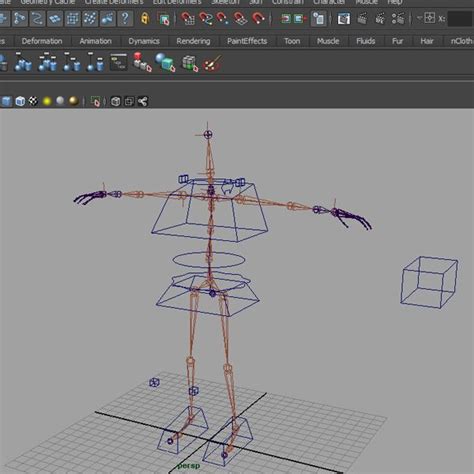 Building A Complete Human Character Rig In Maya Spinal Controls