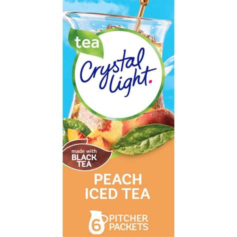 Bashas Crystal Light Peach Iced Tea Artificially Flavored Powdered