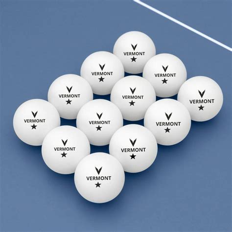 Vermont Balles De Ping Pong Toile X Net World Sports