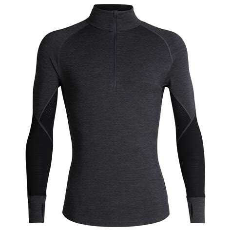 Icebreaker 260 Zone L S Half Zip Merino Base Layer Mens Free Uk