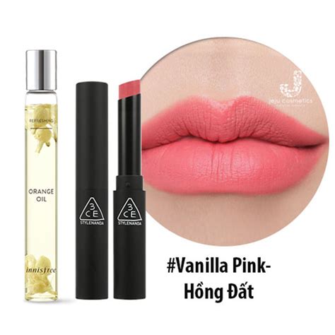 Combo Tiết Kiệm Son 3CE Slim Velvet Lip Color Vermilion Nước Hoa