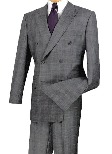 Windowpane Glen Plaid Check Suit