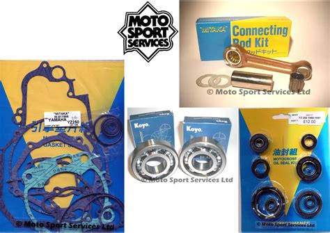 Yamaha Yz Mitaka Bottom End Engine Rebuild Kit Rod Mains