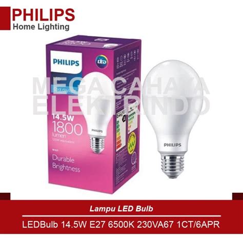 Philips Led Bulb W Lazada Indonesia