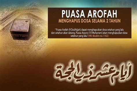 Jadwal Puasa Arafah 2023, Niat dan Keutamaannya | Panji Islam Portal Berita Islam Portal Islam ...