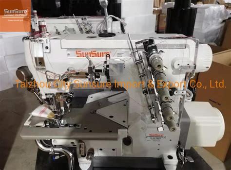 Direct Drive Cylinder Bed Interlock Sewing Machine With Left Cutter Ss 600 35bb Ut Interlock