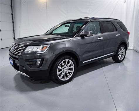 Pre Owned 2016 Ford Explorer Limited 4wd Sport Utility