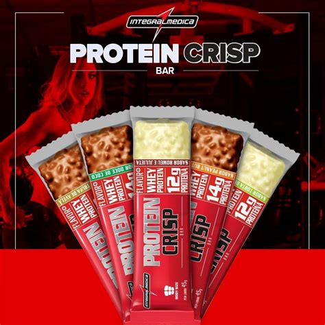 Protein Crisp Bar Torta De Limão Integralmédica Bs Nutrition