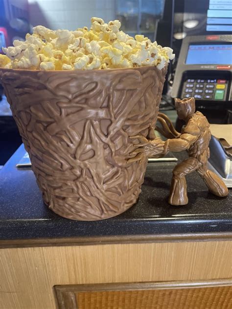 Popcorn bucket from Cinemark : r/GotG