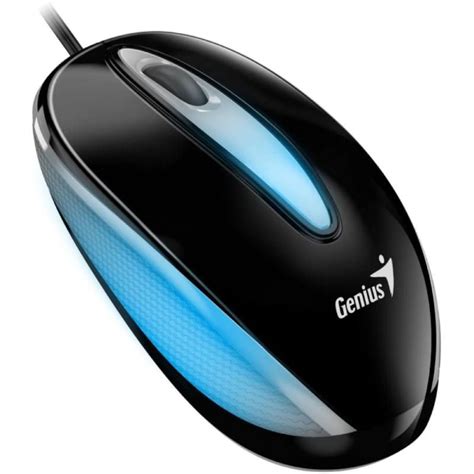 Мышь проводная Genius DX-Mini 31010025400, черный, синий - купить по ...