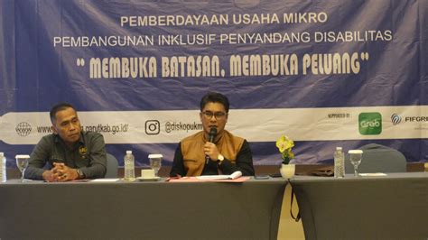 Diskop Ukm Kabupaten Garut Berdayakan Kaum Difabel Kembangkan Produk