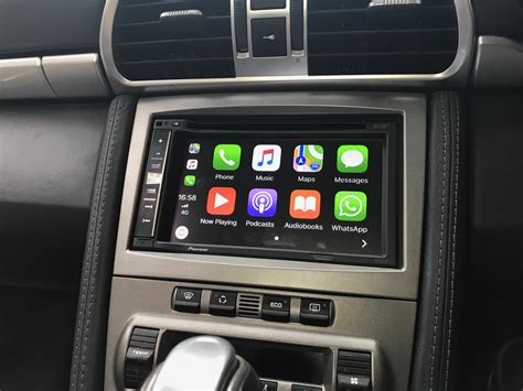 Porsche Installed With Pioneer Avic F Dab And Rear Camera