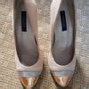 Scarpin Salto Alto Nude Shopee Brasil