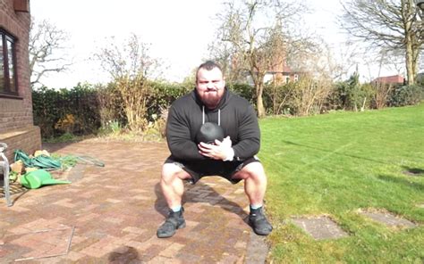 Strongman Eddie Hall Shares Home Leg Hiit Workout In Quarantine