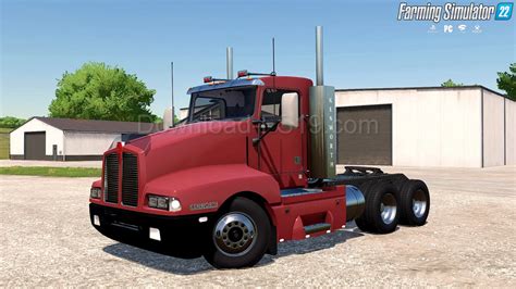 Kenworth T Day Cab Truck V For Fs By Jfl Modding