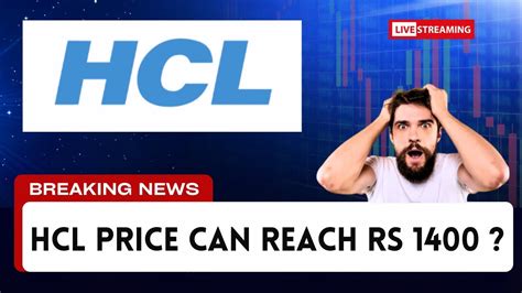 HCL Tech Share News Today HCL Tech Share Target YouTube