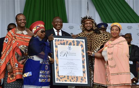 Gallery The Presidency Honours King Misuzulu Ka Zwelithini As The True Zulu King