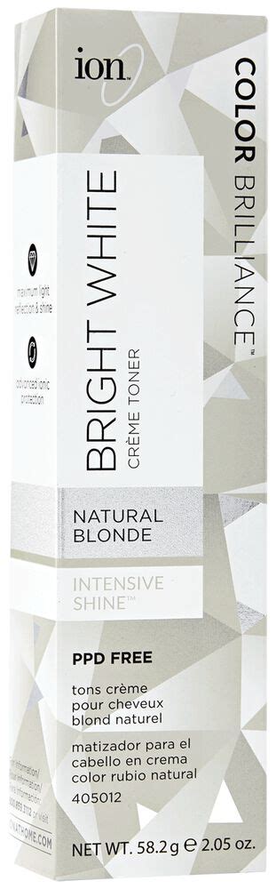 Ion Color Brilliance Bright White Creme Toner Natural Blonde