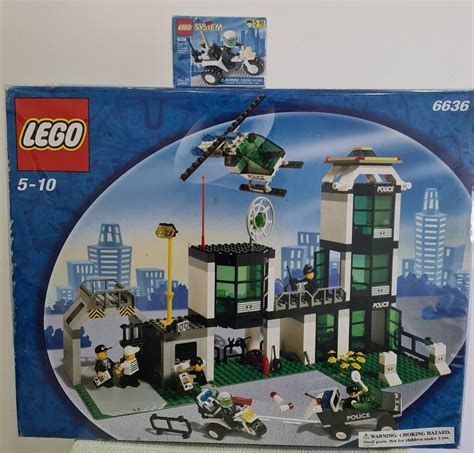 Lego Vintage Police Station From 1998 And Police Bike 1998 Hobbies And Toys Toys And Games On