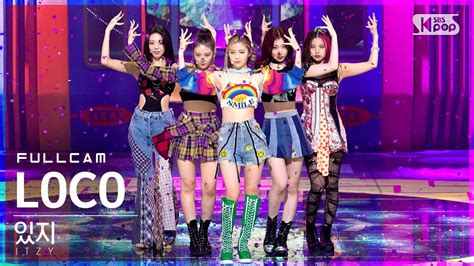 안방1열 직캠4k 있지 Loco 풀캠 Itzy Full Cam│sbs Inkigayo20210926