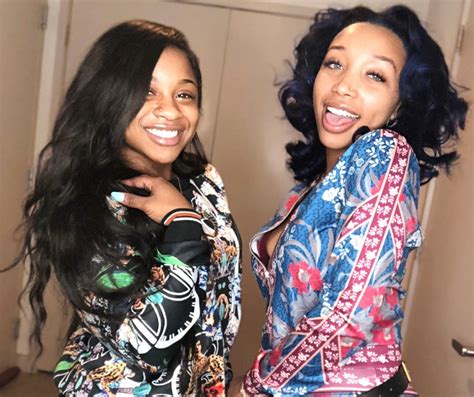 Toya Wrights Daughter Reginae Carter Gets Some Love From Zonnique Pullins Against The Haters