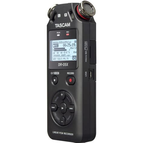 Tascam Dr X Input Track Portable Audio Recorder Dr X