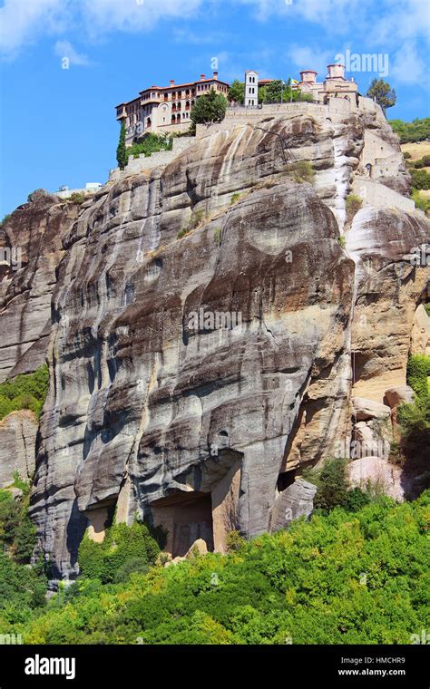 Meteora Monasteries in Greece Stock Photo - Alamy