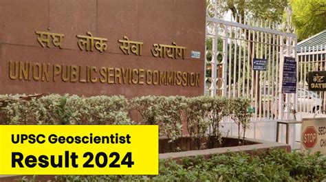 Upsc Geoscientist Result Released For Prelims Exam How To