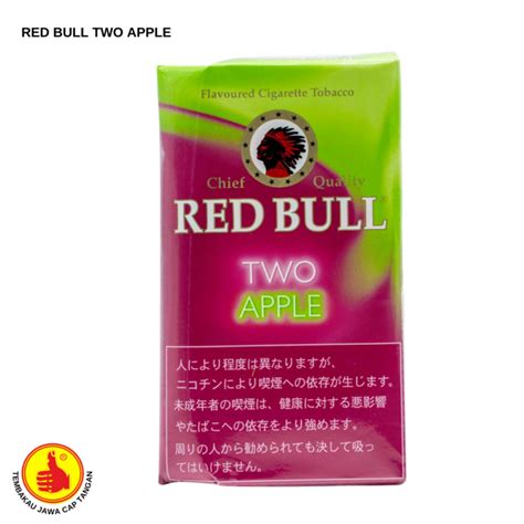 Red Bull Two Apple Tembakau Jawa Cap Tangan