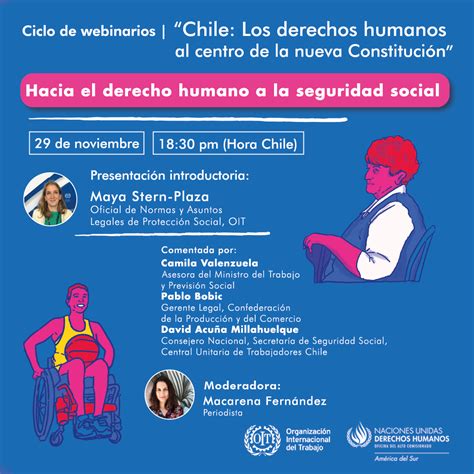 Chile Onu Derechos Humanos Y Oit Realizaron Seminario Sobre El Derecho