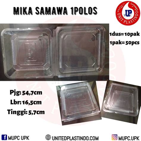 Jual MIKA SAMAWA TIPE 1 POLOS Oleh PT Mitra Unit Plastindo Cemerlang