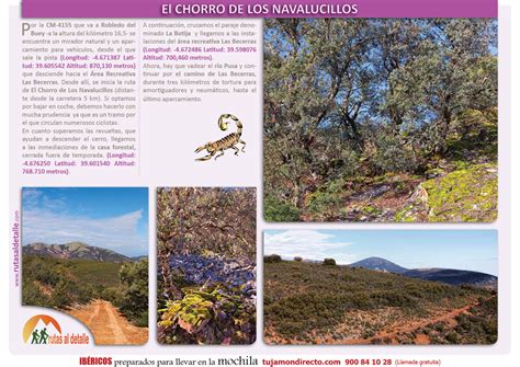 Ruta El Chorro De Los Navalucillos En El Parque Nacional De Caba Eros