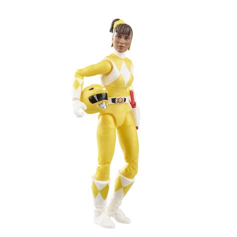 Power Rangers Lightning Collection Mighty Morphin Yellow Ranger Aisha Vs. Scorpina 2-Pack 6-Inch ...