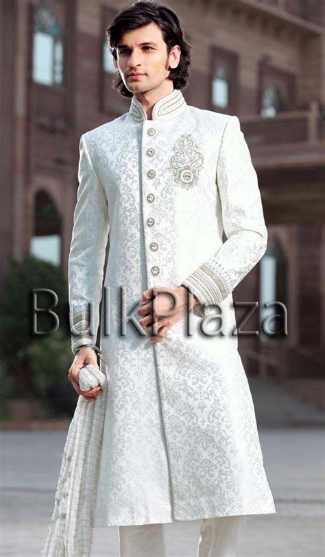 Amir Adnan White Jamawar Wedding Couture Collection 2015 Artofit