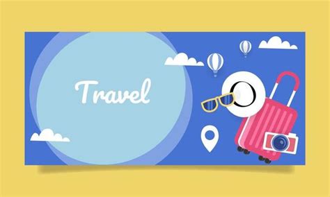 Travel Banner Vector Art Icons And Graphics For Free Download