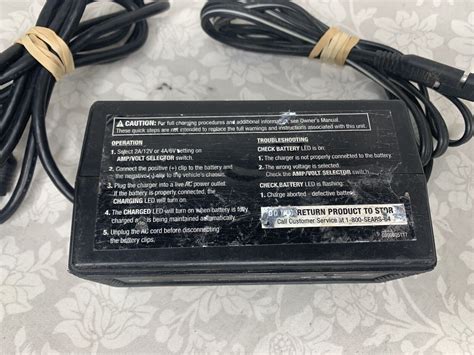 Diehard Battery Chargermaintainer 2 Amp For 612v Model 20071219 J3 Ebay