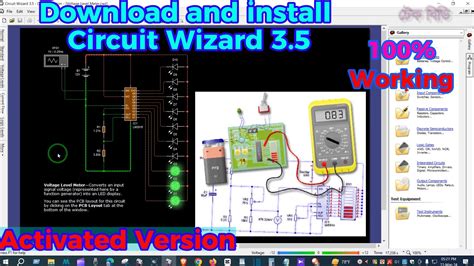 How To Download And Install Circuit Wizard 3 5 Version Educational Demo Version Techbd