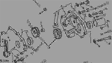 TRANSMISSION OIL PUMP [02B11] - TRACTOR John Deere 5020 - TRACTOR ...