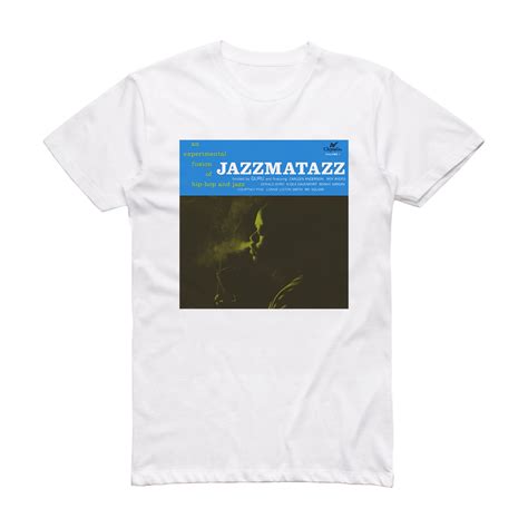 Guru Jazzmatazz Volume 1 Album Cover T-Shirt White – ALBUM COVER T-SHIRTS