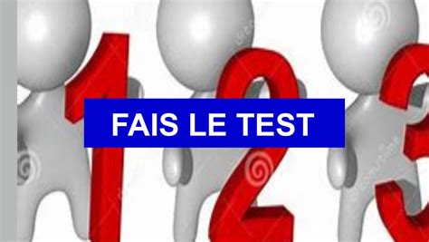 Test de personnalité Team 1 2 ou 3