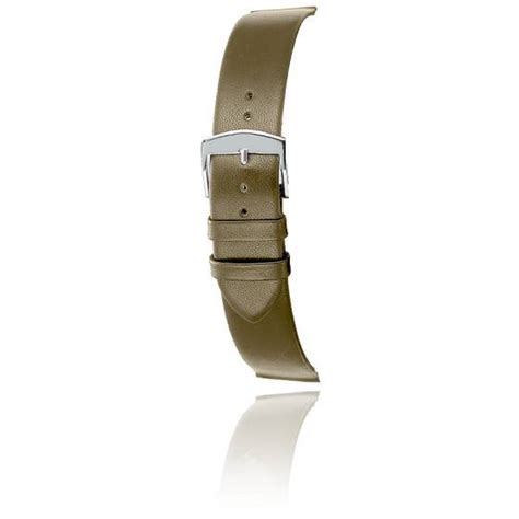 Bracelet De Montre Trendy Cuir Agneau Kaki Rochet Ocarat