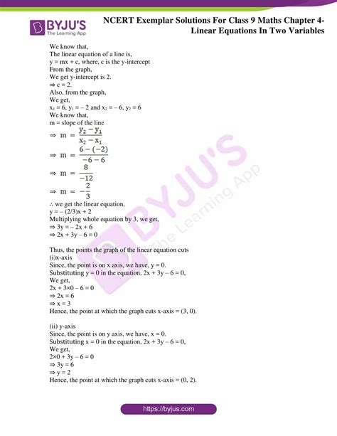 Ncert Exemplar Class Maths Chapter Solutions Linear Equations In