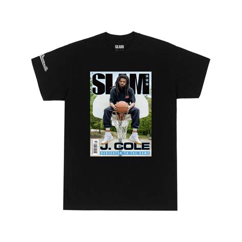 J Cole Covers Slam 232 Exclusive Cover Tees Available Now Slam